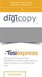 Mobile Screenshot of digicopy.it